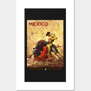 Mexico: Vintage Restored Travel Poster Print Posters and Art